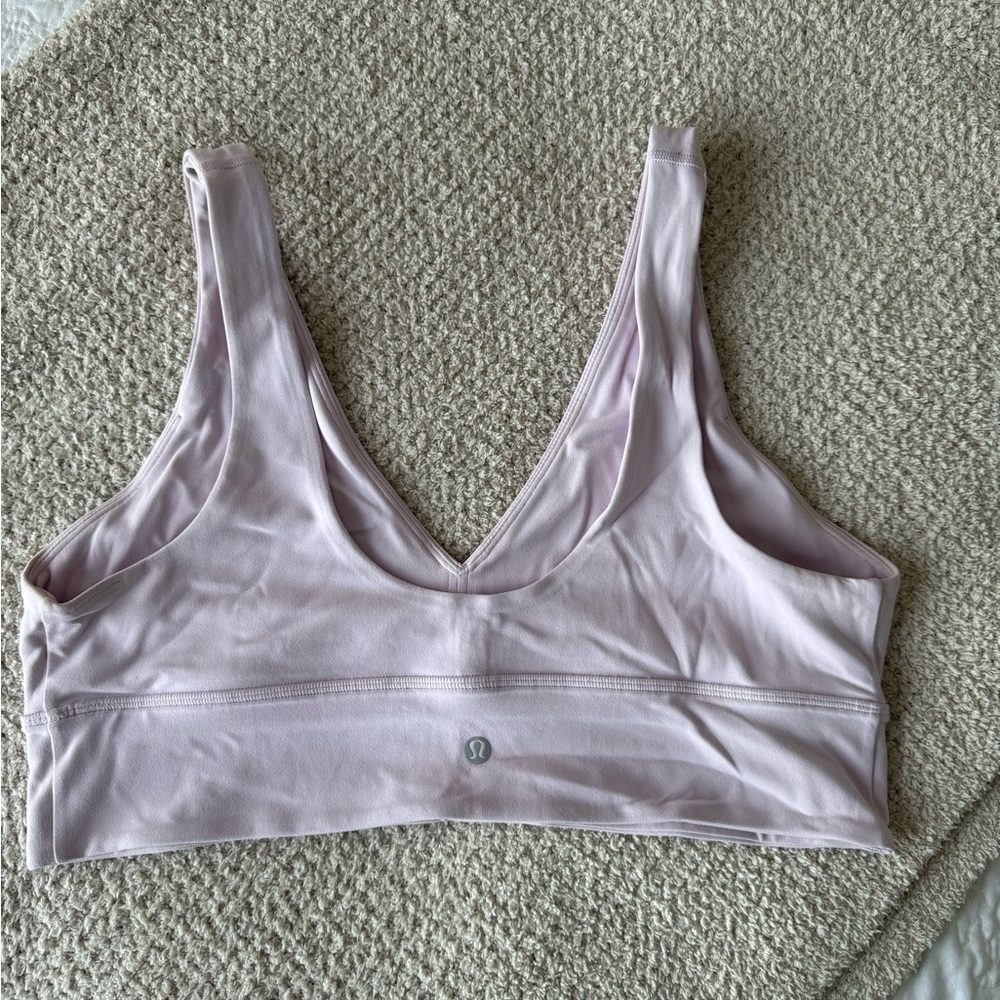 lululemon athletica align Soft Pink Sports Bra